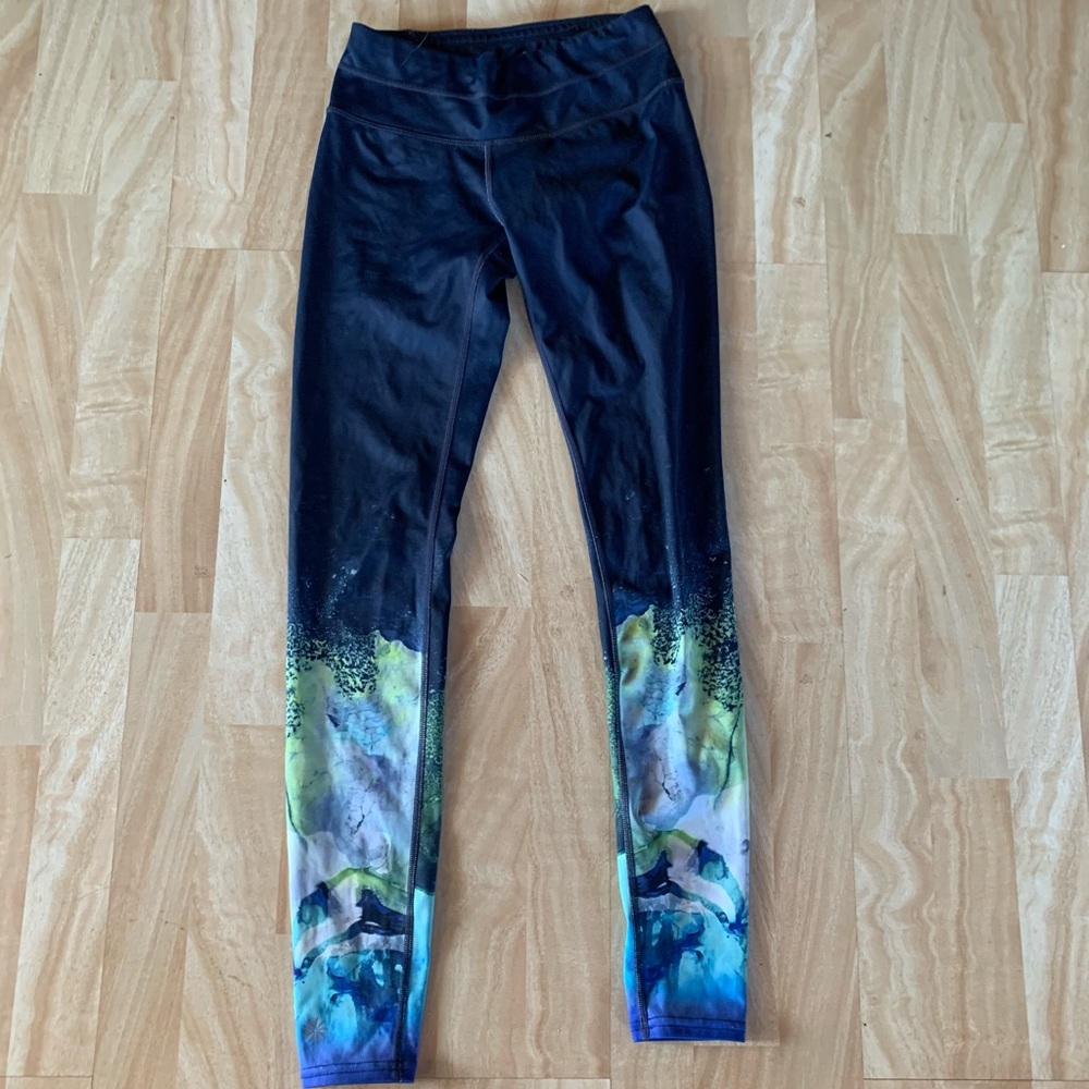 Athleta leggings dark blue XS